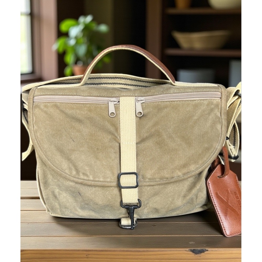 RARE Domke F-803 Waxwear Fujifilm X Camera Bag USA Made No Inserts READ